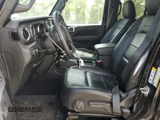 2019 Jeep Wrangler Unlimited Sahara with VIN 1C4HJXEN5KW523978, listed as a Copart auction lot 60188735 with 21,937 mi miles and Salvage title. Bid and sale history available at DreamBid. Image 7.