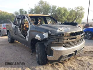 2020 Chevrolet Silverado 1500 LT with VIN 3GCPWCED2LG114351, listed as a IAAI auction lot 41456450 with Not Provided miles and . Bid and sale history available at DreamBid. Image 1.