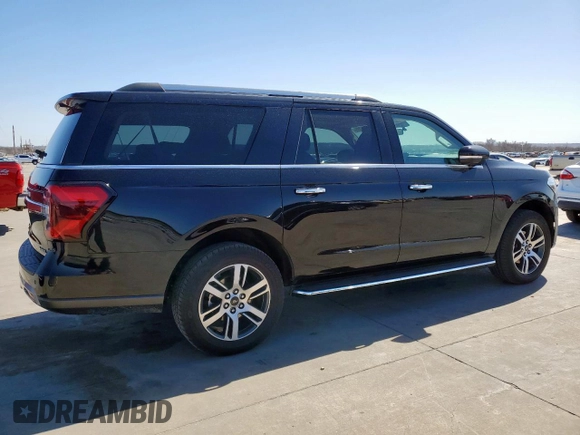 2022 Ford Expedition Max Limited z VIN 1FMJK2AT1NEA42038, wystawiony jako Copart lot #47191395 z przebiegiem 35 573 mil mil oraz Czysty tytuł • Clean title. Historia ofert i sprzedaży dostępna na DreamBid. Obrazek 3.