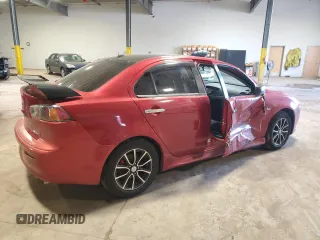 2015 Mitsubishi Lancer SE with VIN JA32V2FW5FU010749, listed as a Copart auction lot 47411335 with 72,934 mi miles and Salvage Title. Bid and sale history available at carsss.com. Image 3.