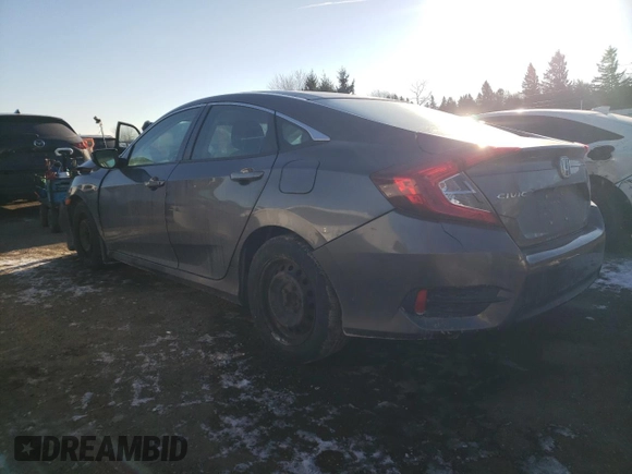 2017 Honda Civic Sedan LX with VIN 2HGFC2F64HH032015, listed as a Copart auction lot 42377955 with 110,391 mi miles and Salvage Title. Bid and sale history available at carsss.com. Image 2.