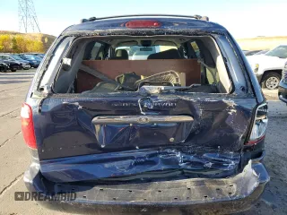 2004 Chrysler Town & Country EX with VIN 2C4GP74LX4R554925, listed as a Copart auction lot 76580074 with 232,326 mi miles and Salvage Title. Bid and sale history available at carsss.com. Image 6.
