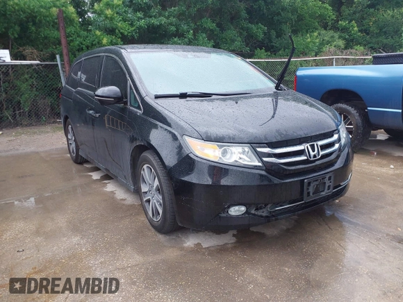 2016 Honda Odyssey Touring Elite with VIN 5FNRL5H93GB056038, listed as a IAAI auction lot 42185405 with Not Provided miles. Bid and sale history available at carsss.com. Image 1.