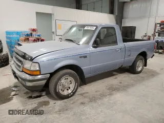 1998 Ford Ranger XL with VIN 1FTYR10U8WUB23550, listed as a Copart auction lot 84875964 with 91,392 mi miles and Clean Title. Bid and sale history available at DreamBid. Image 1.