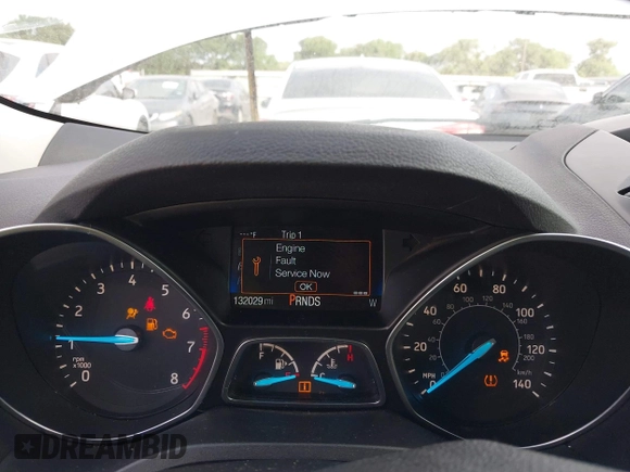 2018 Ford Escape S with VIN 1FMCU0F70JUB72329, listed as a IAAI auction lot 42016533 with 132,029 mi miles. Bid and sale history available at carsss.com. Image 7.