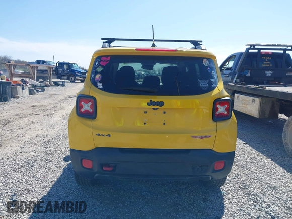2015 Jeep Renegade Trailhawk with VIN ZACCJBCT0FPB69420, listed as a IAAI auction lot 41982518 with 133,375 mi miles and . Bid and sale history available at DreamBid. Image 16.