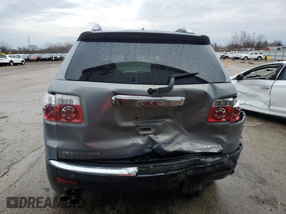 2008 GMC Acadia SLT2 with VIN 1GKEV33748J191403, listed as a Copart auction lot 47474875 with 161,103 mi miles and Salvage Title. Bid and sale history available at DreamBid. Image 6.