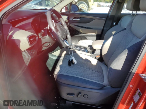 2020 Hyundai Santa Fe SEL with VIN 5NMS3CAD9LH279665, listed as a Copart auction lot 41448755 with 24,779 mi miles and Salvage Title. Bid and sale history available at carsss.com. Image 7.