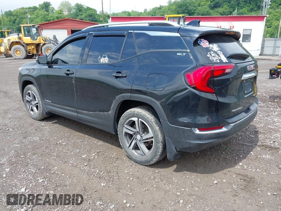 2021 GMC Terrain SLT with VIN 3GKALVEV6ML399992, listed as a IAAI auction lot 42295073 with 75,378 mi miles and . Bid and sale history available at DreamBid. Image 3.
