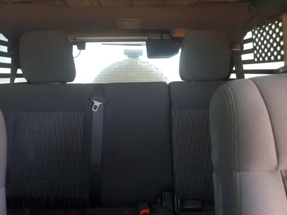 2012 Jeep Wrangler Unlimited Call of Duty MW3 with VIN 1C4BJWFGXCL148883, listed as a Copart auction lot 53162705 with 111,900 mi miles and Salvage title. Bid and sale history available at DreamBid. Image 10.