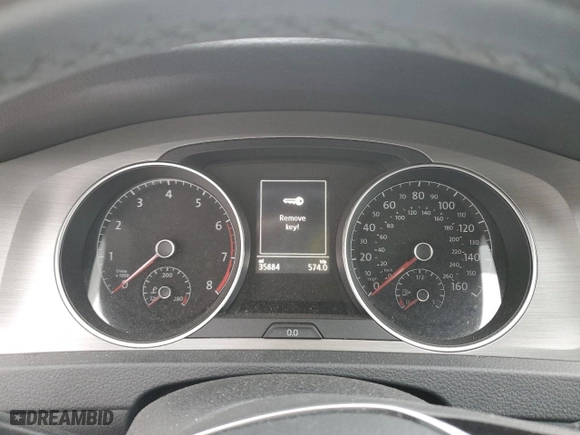 2015 Volkswagen Golf TSI S with VIN 3VW217AU2FM011505, listed as a Copart auction lot 45637273 with 35,884 mi miles. Bid and sale history available at carsss.com. Image 9.