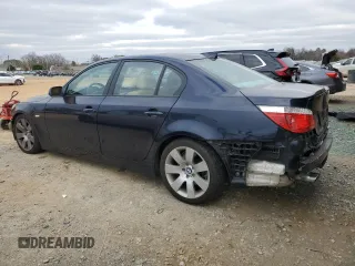 2004 BMW 5 Series 530i with VIN WBANA735X4B804011, listed as a Copart auction lot 41581885 with 75,875 mi miles and Salvage Title. Bid and sale history available at DreamBid. Image 2.