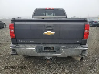 2015 Chevrolet Silverado 3500HD LTZ with VIN 1GC4K0C82FF676758, listed as a Copart auction lot 77458684 with 173,579 mi miles and Salvage Title. Bid and sale history available at DreamBid. Image 6.