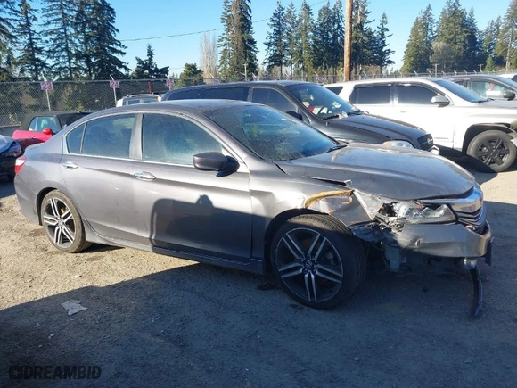 2016 Honda Accord Sedan Sport with VIN 1HGCR2F54GA095668, listed as a IAAI auction lot 41369867 with 174,704 mi miles. Bid and sale history available at carsss.com. Image 13.