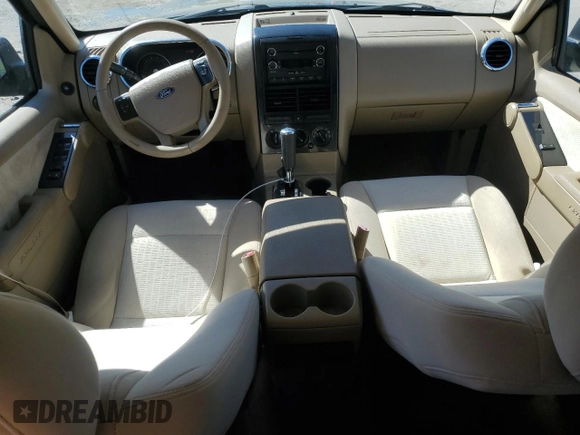 2010 Ford Explorer XLT with VIN 1FMEU6DEXAUA47318, listed as a Copart auction lot 46247385 with 136,008 mi miles and Salvage Title. Bid and sale history available at carsss.com. Image 8.