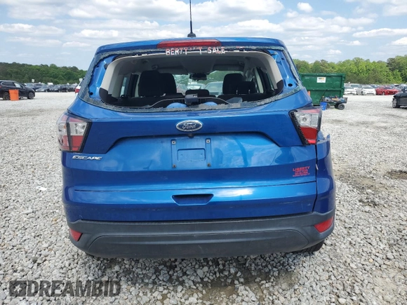2017 Ford Escape S с VIN 1FMCU0F74HUE66164, выставлен на аукционе Copart как лот 54712135 с пробегом 103 578 миль миль и Списание • Salvage title. История ставок и продаж доступна на DreamBid. Изображение 6.