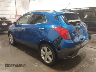2016 Buick Encore with VIN KL4CJASB5GB601797, listed as a IAAI auction lot 41909757 with 112,814 mi miles. Bid and sale history available at carsss.com. Image 3.