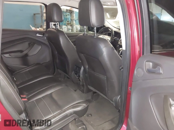 2014 Ford Escape Titanium with VIN 1FMCU9JX5EUC14849, listed as a IAAI auction lot 42037132 with 141,591 mi miles. Bid and sale history available at carsss.com. Image 8.