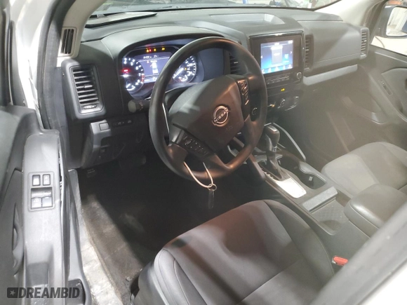 2022 Nissan Frontier S with VIN 1N6ED1CL8NN640535, listed as a Copart auction lot 52376875 with 62,620 mi miles and Clean Title. Bid and sale history available at carsss.com. Image 8.