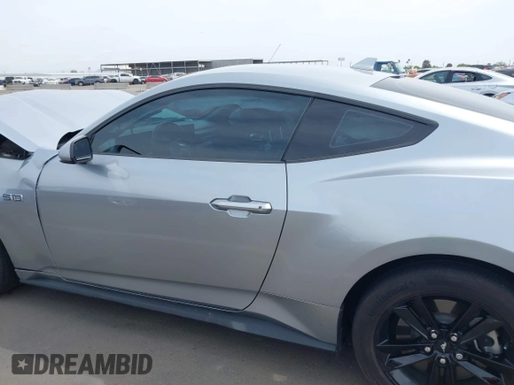 2024 Ford Mustang GT with VIN 1FA6P8CF0R5404605, listed as a IAAI auction lot 41921839 with 23,782 mi miles and . Bid and sale history available at DreamBid. Image 14.