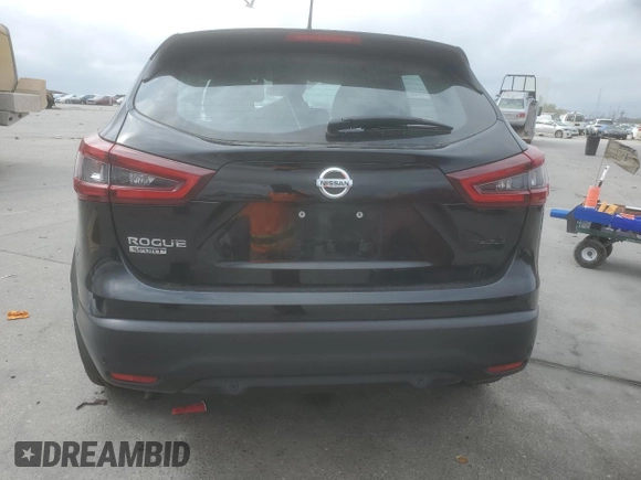 2022 Nissan Rogue S with VIN JN1BJ1AV3NW345715, listed as a Copart auction lot 49039115 with 34,062 mi miles and Salvage title. Bid and sale history available at DreamBid. Image 6.