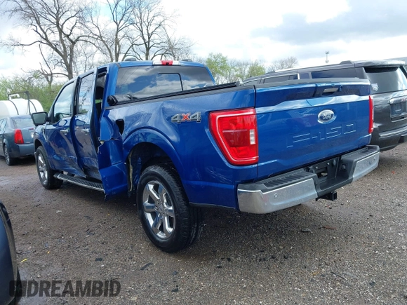 2022 Ford F-150 XL with VIN 1FTFW1E57NKD19877, listed as a IAAI auction lot 42063242 with 41,983 mi miles and . Bid and sale history available at DreamBid. Image 3.