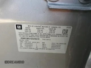 2012 Chevrolet Equinox 1LT z VIN 2GNFLDE51C6246670, wystawiony jako Copart lot #48568775 z przebiegiem 142 975 mil mil oraz Szkoda całkowita • Salvage title. Historia ofert i sprzedaży dostępna na DreamBid. Obrazek 13.