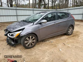 2014 Hyundai Accent SE with VIN KMHCU5AE0EU189351, listed as a Copart auction lot 50326985 with 74,476 mi miles and Salvage Title. Bid and sale history available at carsss.com. Image 1.