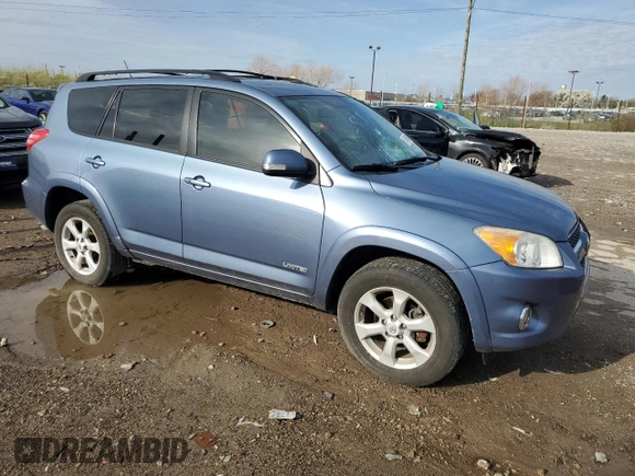 2011 Toyota RAV4 Limited with VIN 2T3DK4DV5BW052649, listed as a Copart auction lot 51754905 with 192,498 mi miles and Salvage title. Bid and sale history available at DreamBid. Image 4.