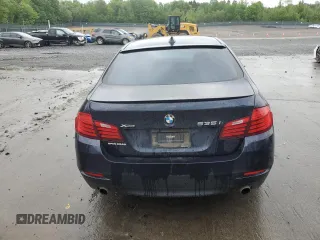 2016 BMW 5 Series 535i xDrive with VIN WBA5B3C5XGG252703, listed as a Copart auction lot 57754425 with 159,036 mi miles and Salvage title. Bid and sale history available at DreamBid. Image 6.