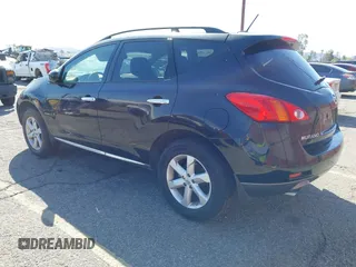 2009 Nissan Murano SL with VIN JN8AZ18U99W022486, listed as a IAAI auction lot 41848521 with 109,787 mi miles and . Bid and sale history available at DreamBid. Image 3.