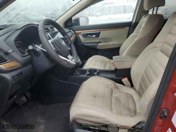 2018 Honda CR-V EX with VIN 2HKRW2H56JH636282, listed as a Copart auction lot 84931754 with 64,725 mi miles and Salvage Title. Bid and sale history available at carsss.com. Image 7.
