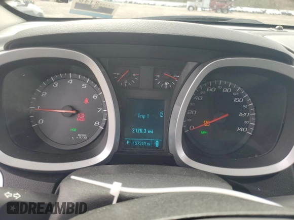2012 Chevrolet Equinox LT w/1LT with VIN 2GNFLEEK6C6191127, listed as a Copart auction lot 51756185 with 157,245 mi miles and Clean Title. Bid and sale history available at carsss.com. Image 9.