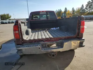 2017 Chevrolet Silverado 3500HD LTZ with VIN 1GC4K0CY3HF129453, listed as a Copart auction lot 77755064 with 0 mi miles and Salvage Title. Bid and sale history available at carsss.com. Image 6.