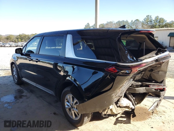 2024 Kia Carnival LX with VIN KNDNB4H39R6400199, listed as a Copart auction lot 46902355 with 28,397 mi miles and Salvage Title. Bid and sale history available at carsss.com. Image 2.