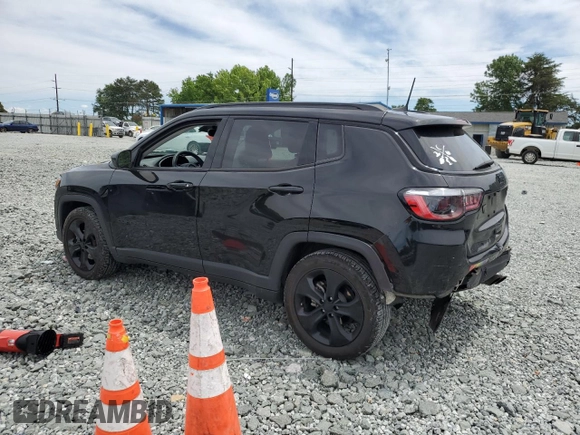 2021 Jeep Compass Latitude with VIN 3C4NJCBB2MT539201, listed as a Copart auction lot 58325985 with 94,170 mi miles and Salvage title. Bid and sale history available at DreamBid. Image 2.