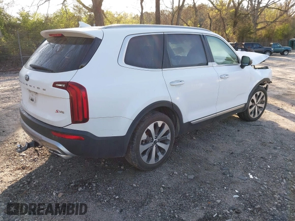 2020 Kia Telluride S with VIN 5XYP64HC6LG012137, listed as a IAAI auction lot 41920327 with 95,829 mi miles and . Bid and sale history available at DreamBid. Image 4.