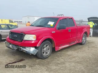 2005 Ford F-150 XLT with VIN 1FTPX12595FA94912, listed as a IAAI auction lot 41545152 with 374,589 mi miles. Bid and sale history available at carsss.com. Image 19.