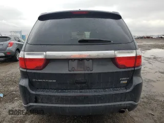 2013 Dodge Durango Crew with VIN 1C4RDHDG5DC663991, listed as a Copart auction lot 48491985 with 143,310 mi miles and Salvage Title. Bid and sale history available at carsss.com. Image 6.