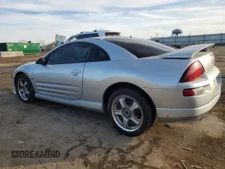 2001 Mitsubishi Eclipse with VIN 4A3AC54H71E185335, listed as a Copart auction lot 44184055 with 93,798 mi miles and Salvage Title. Bid and sale history available at DreamBid. Image 2.