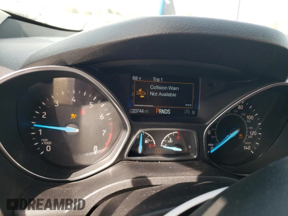 2019 Ford Escape Titanium with VIN 1FMCU9J94KUC03970, listed as a Copart auction lot 47256135 with 33,744 mi miles and Salvage Title. Bid and sale history available at carsss.com. Image 9.