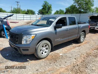 2021 Nissan Titan S z VIN 1N6AA1EE5MN517389, wystawiony jako Copart lot #54972795 z przebiegiem 84 375 mil mil oraz Szkoda całkowita • Salvage title. Historia ofert i sprzedaży dostępna na DreamBid. Obrazek 1.