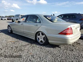 2004 Mercedes-Benz S with VIN WDBNG76J54A402895, listed as a Copart auction lot 74295774 with Not Provided miles and Salvage Title. Bid and sale history available at DreamBid. Image 2.