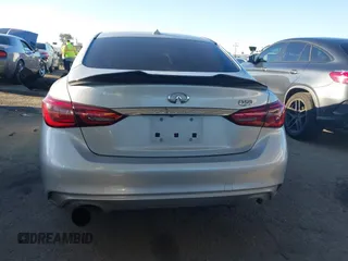 2019 Infiniti Q50 3.0t LUXE with VIN JN1EV7APXKM511676, listed as a IAAI auction lot 41655489 with 22,521 mi miles. Bid and sale history available at carsss.com. Image 16.
