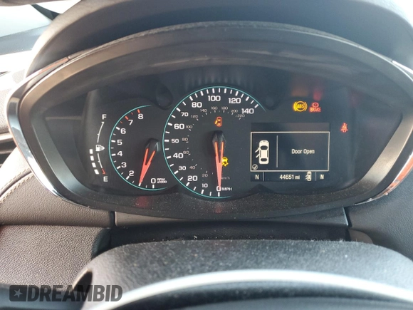 2018 Chevrolet Trax LS with VIN 3GNCJKSB9JL260798, listed as a Copart auction lot 51522785 with 44,651 mi miles and Salvage Title. Bid and sale history available at carsss.com. Image 9.