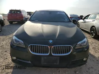 2015 BMW 5 Series 528i with VIN WBA5A5C58FD520212, listed as a Copart auction lot 55643525 with 156,948 mi miles and Salvage title. Bid and sale history available at DreamBid. Image 5.