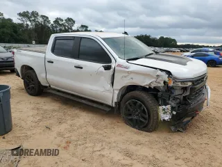 2022 Chevrolet Silverado 1500 LT Trail Boss with VIN 3GCUDFED1NG671782, listed as a Copart auction lot 81838534 with 42,763 mi miles and Salvage Title. Bid and sale history available at DreamBid. Image 4.