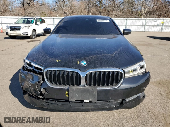 2022 BMW 5 Series 530i xDrive with VIN WBA13BJ06NCL06788, listed as a Copart auction lot 46544835 with 37,828 mi miles and Salvage Title. Bid and sale history available at carsss.com. Image 5.