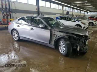 2017 Infiniti Q50 3.0t Premium with VIN JN1EV7AR5HM835337, listed as a Copart auction lot 53397355 with 103,468 mi miles and Clean Title. Bid and sale history available at carsss.com. Image 4.