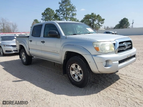 2007 Toyota Tacoma with VIN 5TELU42N47Z455347, listed as a IAAI auction lot 41730034 with 154,633 mi miles. Bid and sale history available at carsss.com. Image 1.
